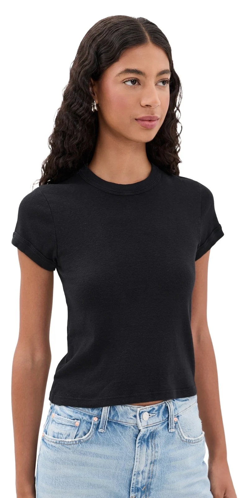 The Itty Bitty Ringer Tee The Itty Bitty Ringer Tee