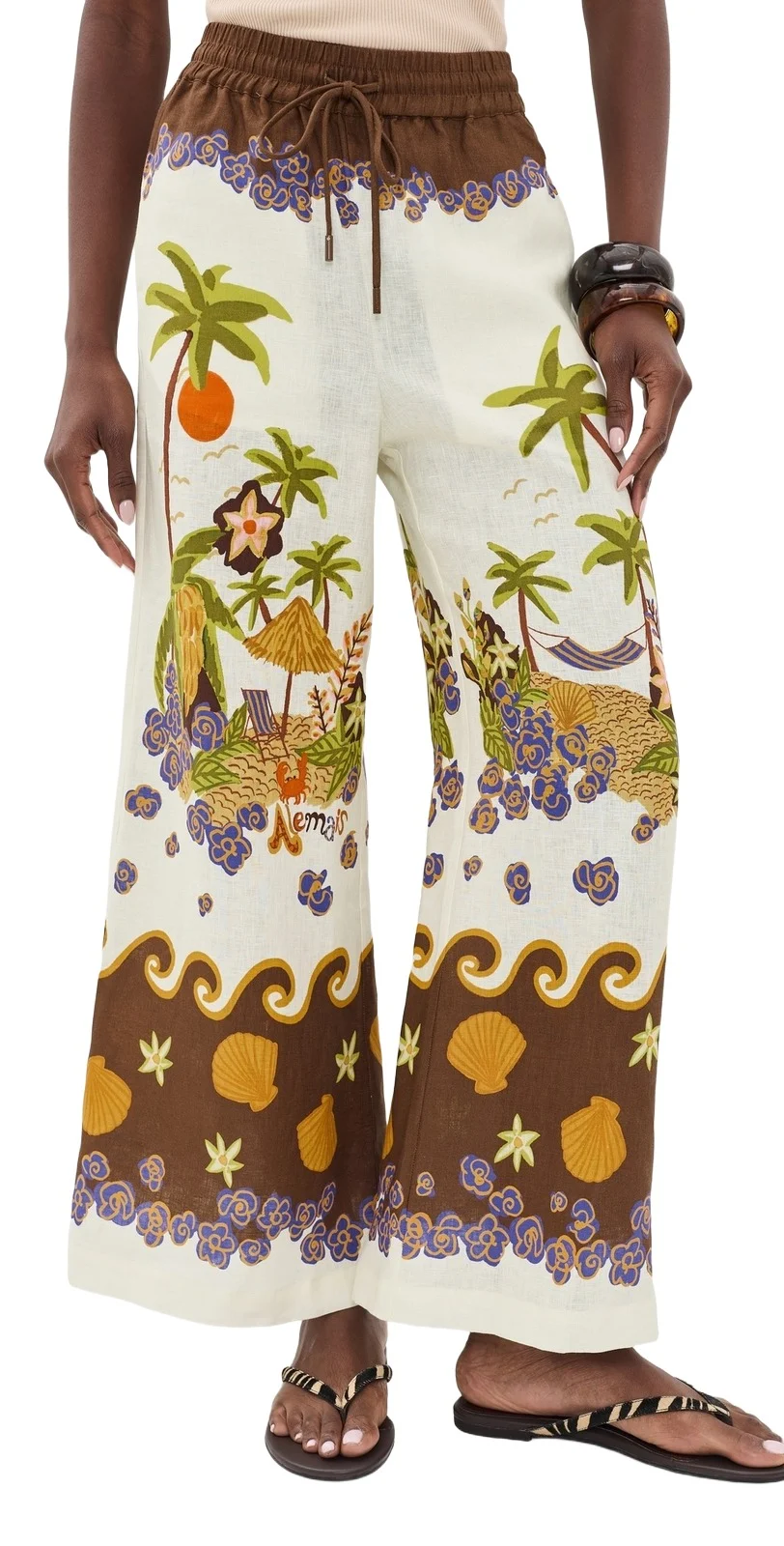 ALÉMAIS Island Cove Linen Pants