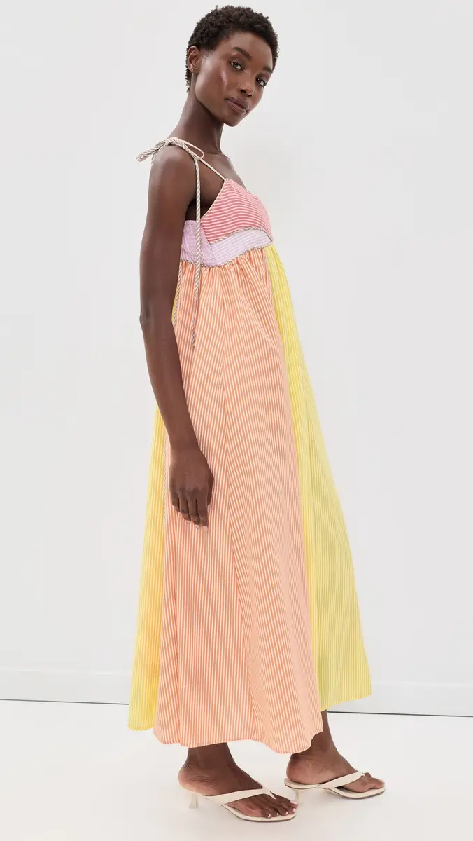 English Factory Striped Maxi Dress | Thumbnail 4 English Factory Striped Maxi Dress | Thumbnail 4