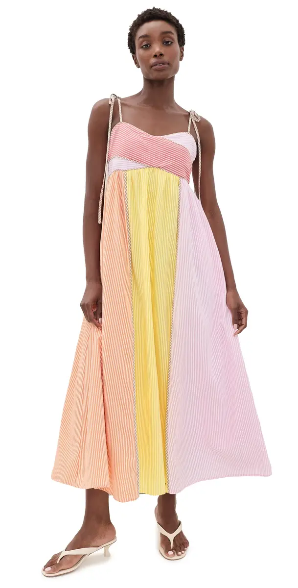 English Factory Striped Maxi Dress ulti | Image 1 English Factory Striped Maxi Dress ulti | Image 1