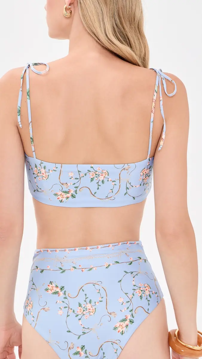 Agua by Agua Bendita Primavera Navegante Bikini Top | Thumbnail 3