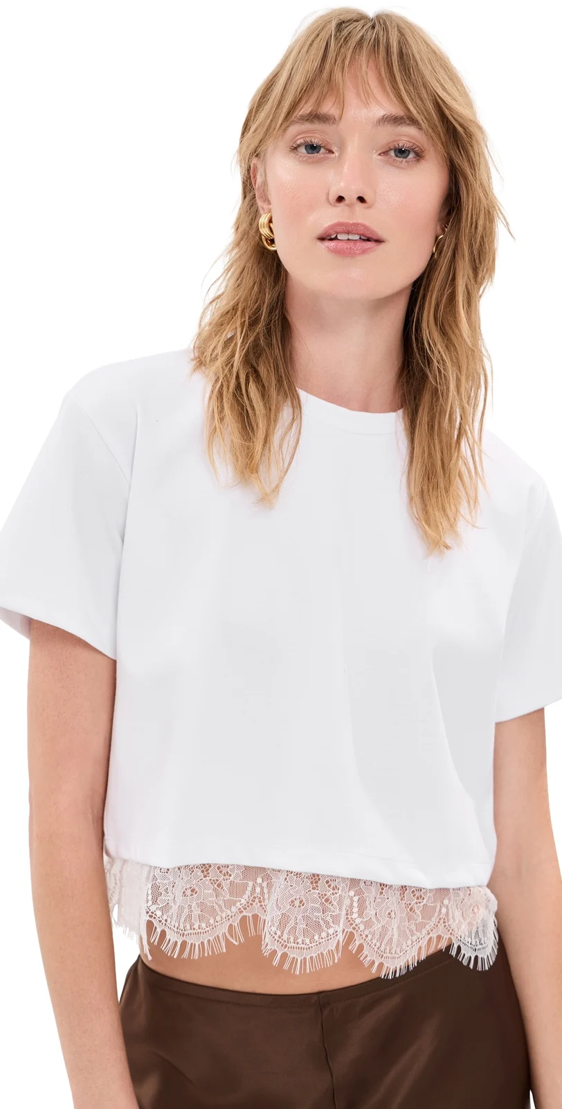 LE BOP Lace Hazel Cropped Tee