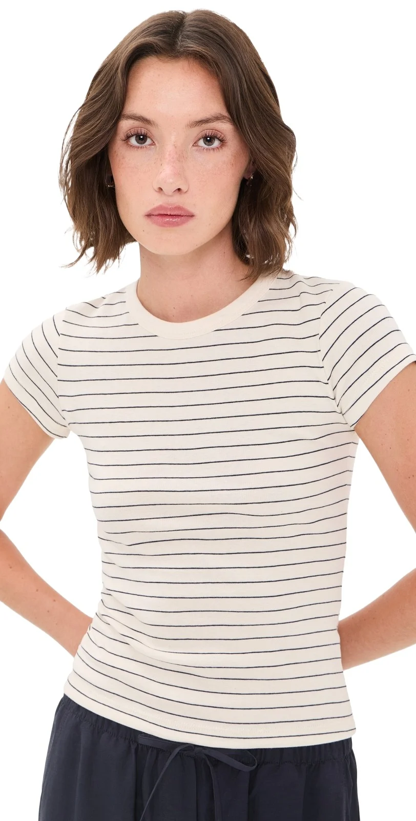 Nando Stripe Slim Fit Tee