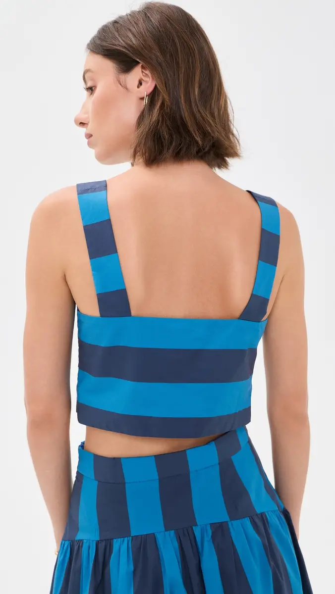 English Factory Stripe Crop Top | Thumbnail 3