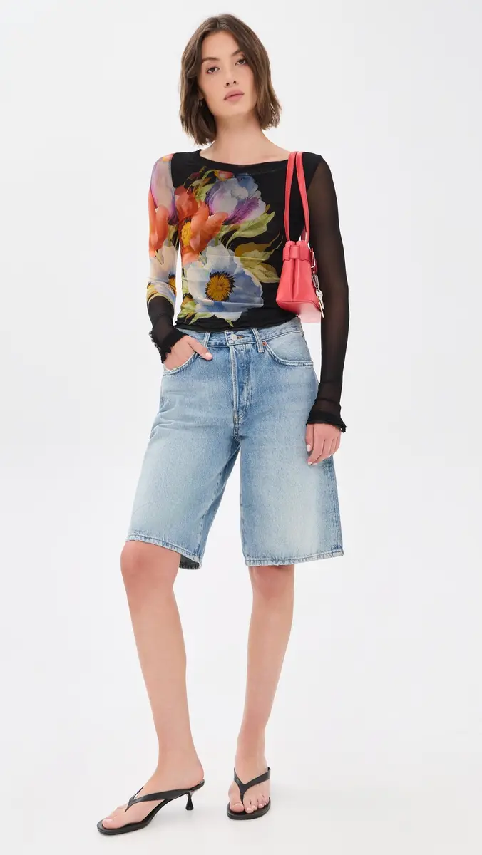 Free People Lilly Printed Long Sleeve Tee | Thumbnail 5 Free People Lilly Printed Long Sleeve Tee | Thumbnail 5