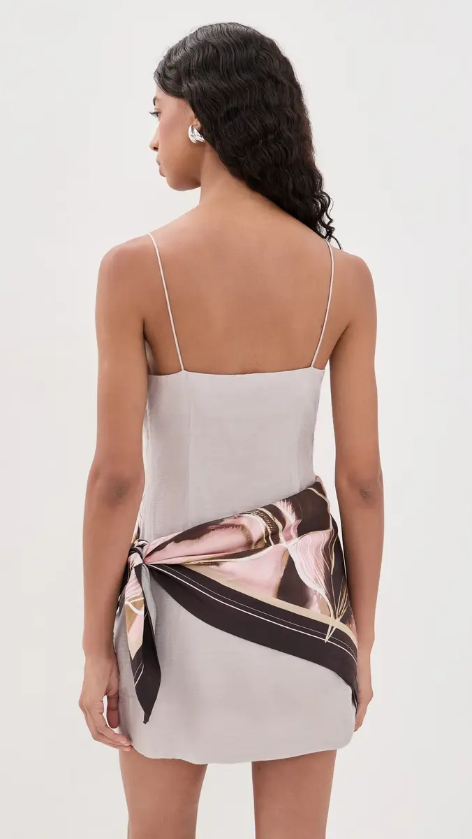 Amur Ashtin Printed Wrap Mini Dress | Thumbnail 3