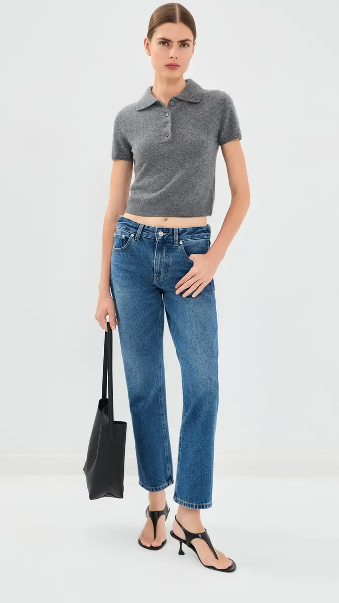 Simkhai Twila Cashmere Polo Top | Thumbnail 5 Simkhai Twila Cashmere Polo Top | Thumbnail 5