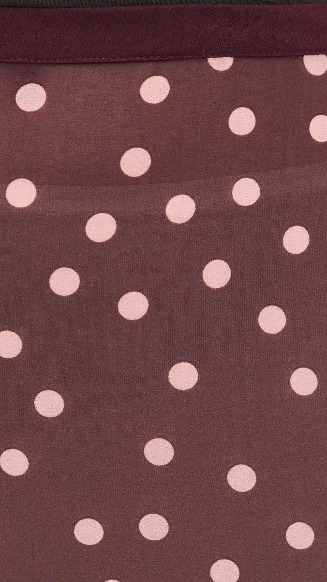 VRG GRL Vilma Sheer Polka Dot Maxi Skirt | Thumbnail 6