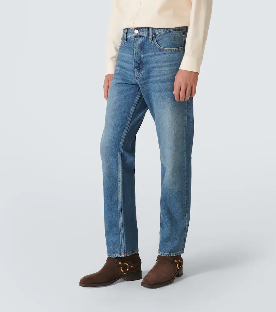 Frame Mid-rise straight jeans | Thumbnail 4 Frame Mid-rise straight jeans | Thumbnail 4
