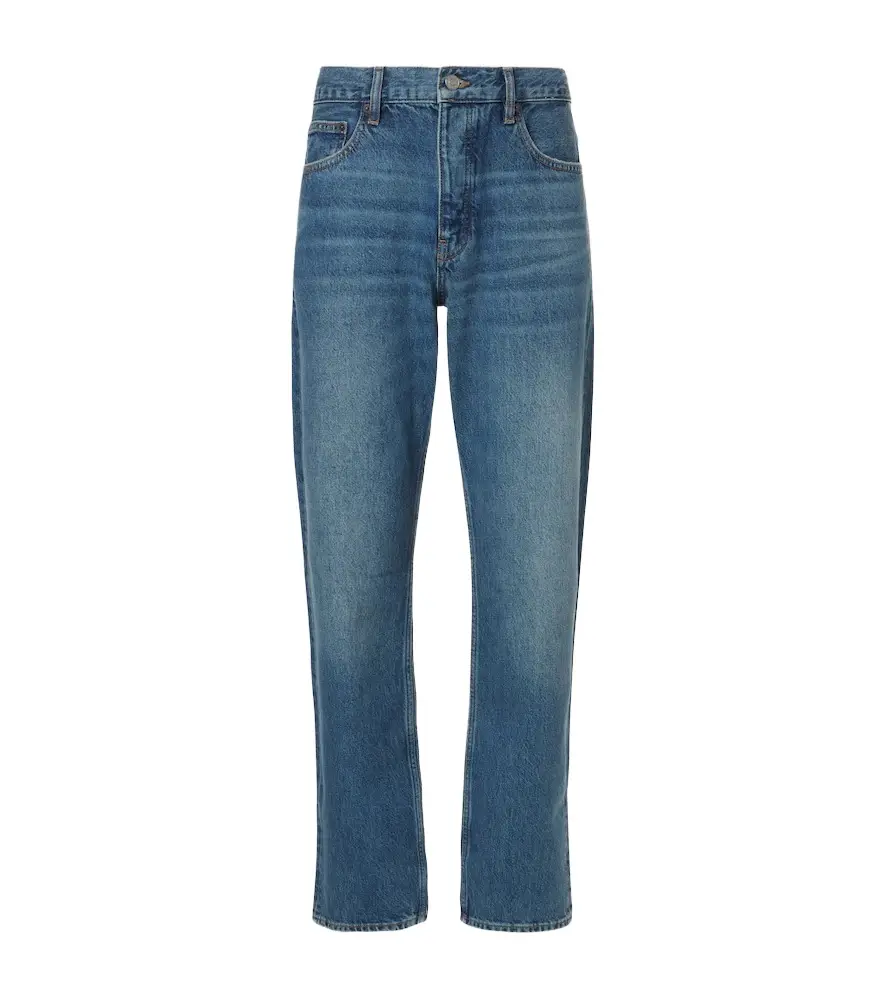 Frame Mid-rise straight jeans