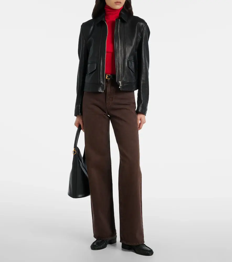 SLVRLAKE Grace high-rise wide-leg jeans | Thumbnail 2