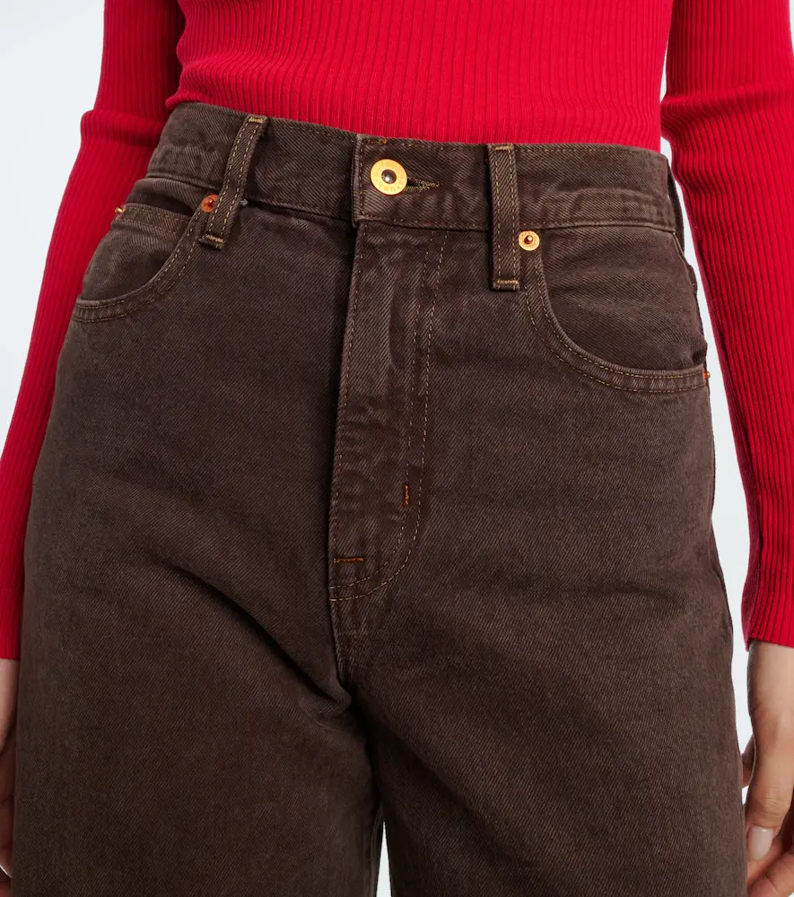 SLVRLAKE Grace high-rise wide-leg jeans | Thumbnail 4