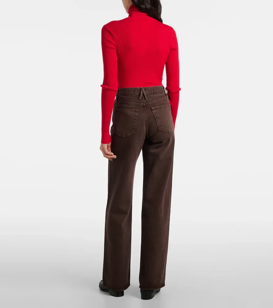 SLVRLAKE Grace high-rise wide-leg jeans | Thumbnail 6