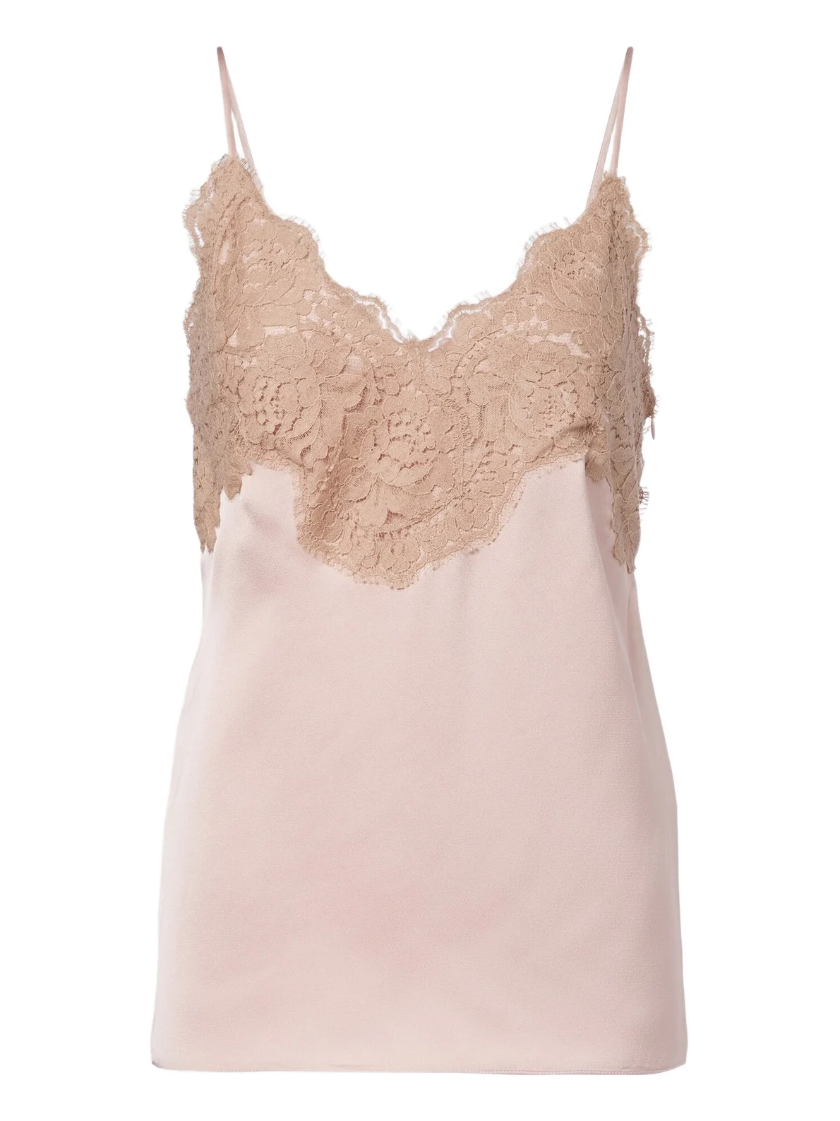 Lace-trimmed cady camisole Lace-trimmed cady camisole
