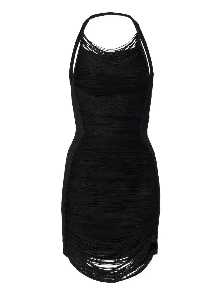 Fringed halterneck minidress Fringed halterneck minidress