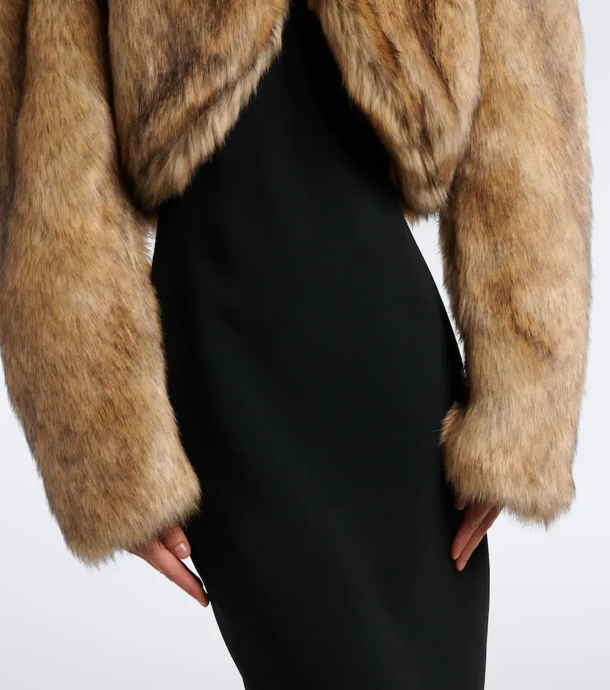 David Koma Cropped turtleneck jacket | Thumbnail 2