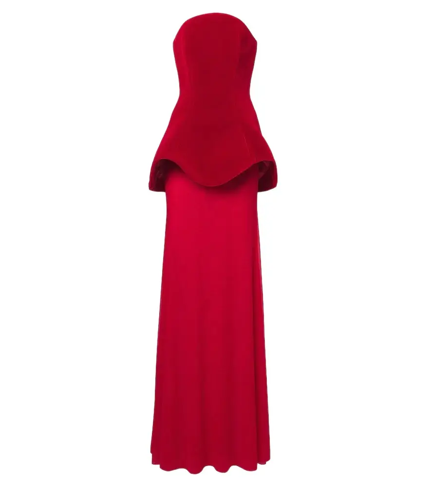 David Koma Peplum strapless gown | Image 1 David Koma Peplum strapless gown | Image 1