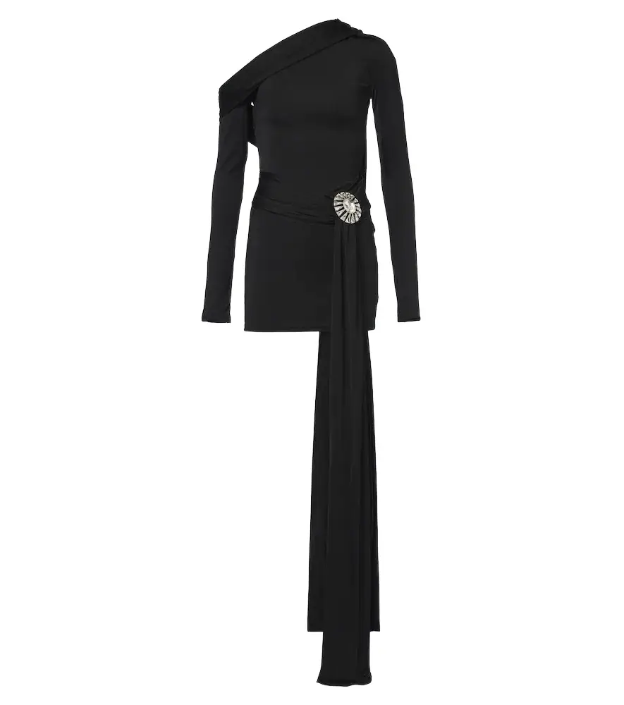 David Koma Embellished one-shoulder minidress | Image 1 David Koma Embellished one-shoulder minidress | Image 1