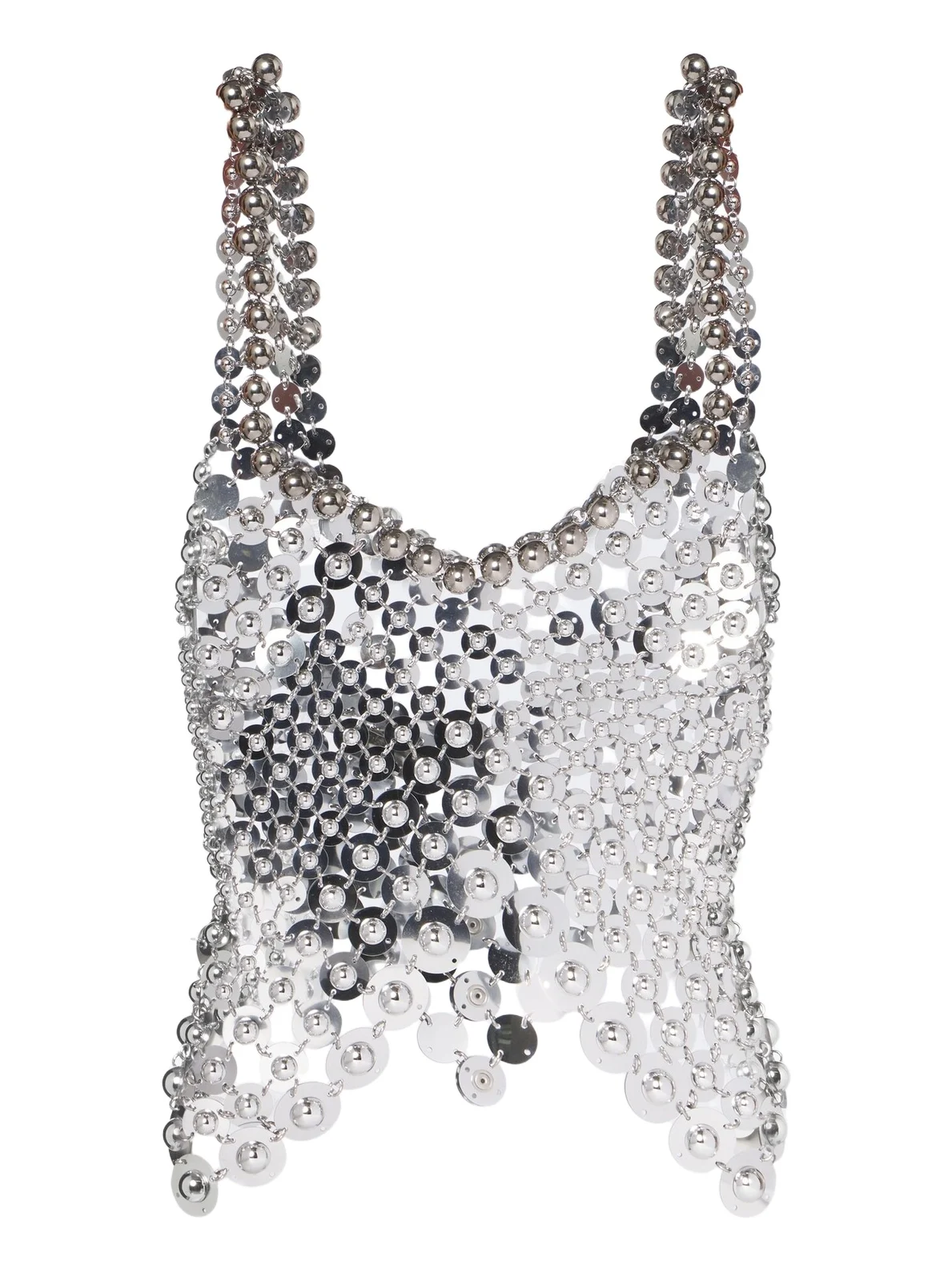 Chainmail embellished top Chainmail embellished top