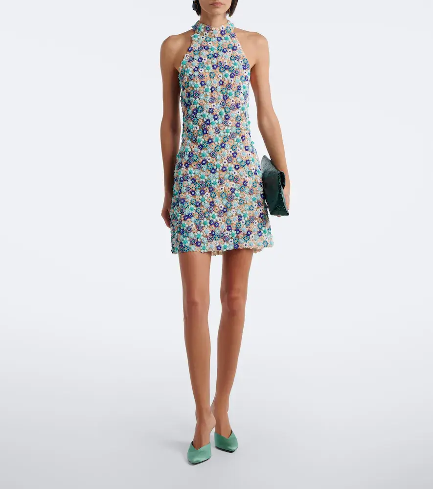LA FUORI Là Fuori Arbor beaded open-back minidress | Thumbnail 4 LA FUORI Là Fuori Arbor beaded open-back minidress | Thumbnail 4
