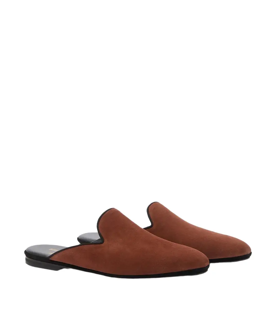Rubinacci Suede slippers | Image 1 Rubinacci Suede slippers | Image 1