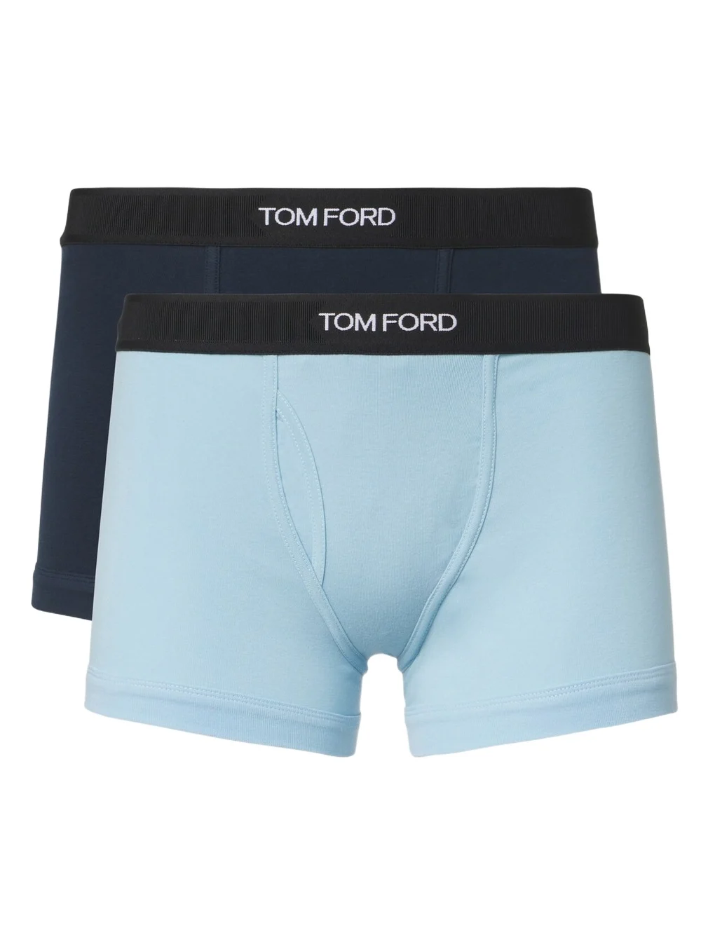 Logo cotton-blend boxer briefs