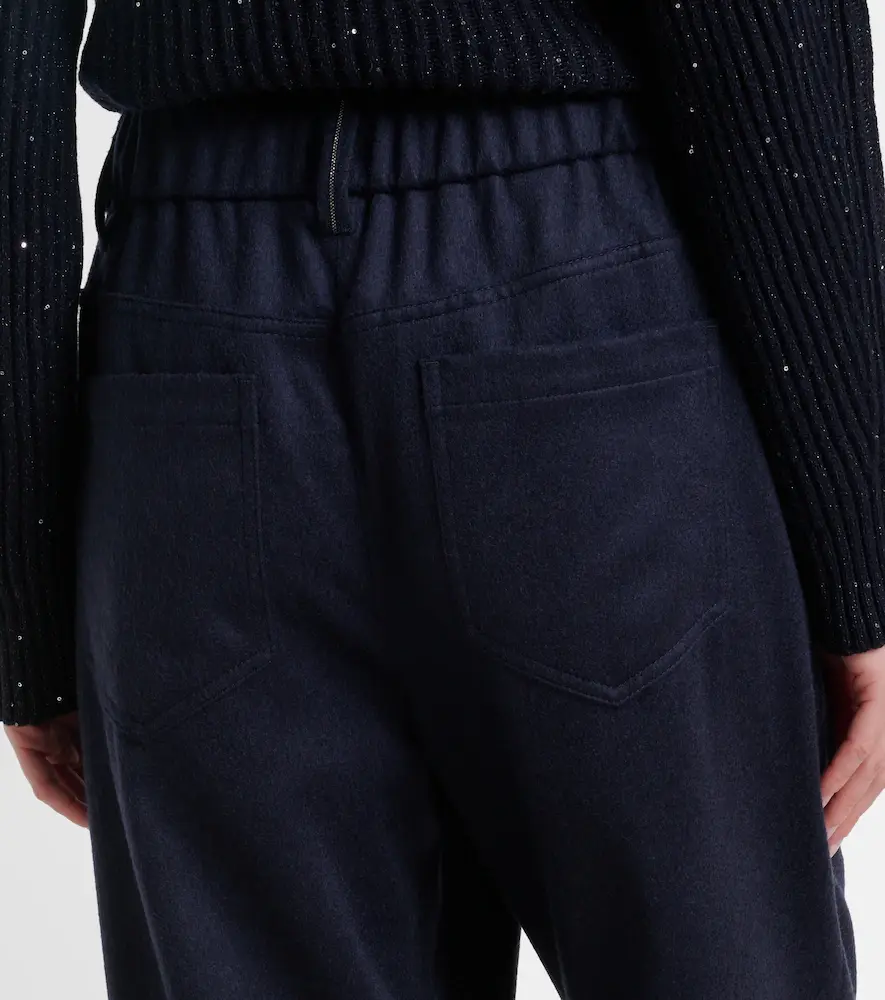 Brunello Cucinelli Monili wool straight pants | Thumbnail 5