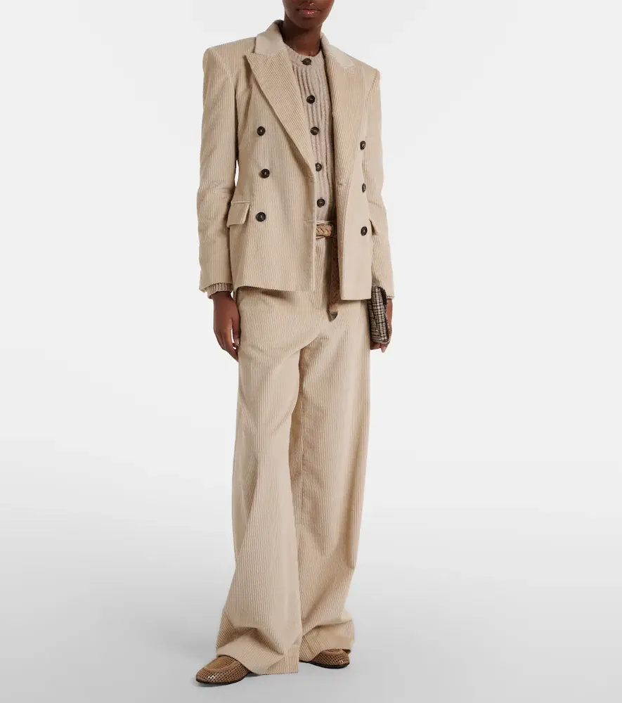 Brunello Cucinelli Cotton corduroy blazer | Thumbnail 2