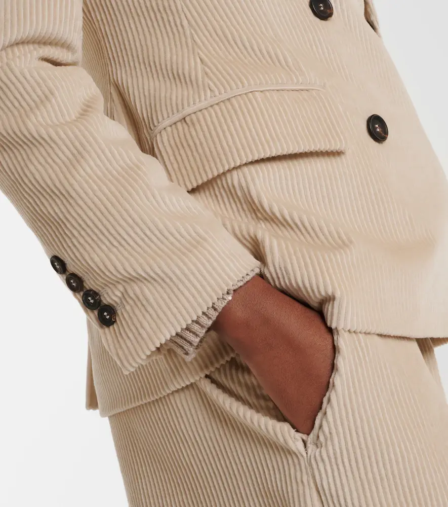 Brunello Cucinelli Cotton corduroy blazer | Thumbnail 3