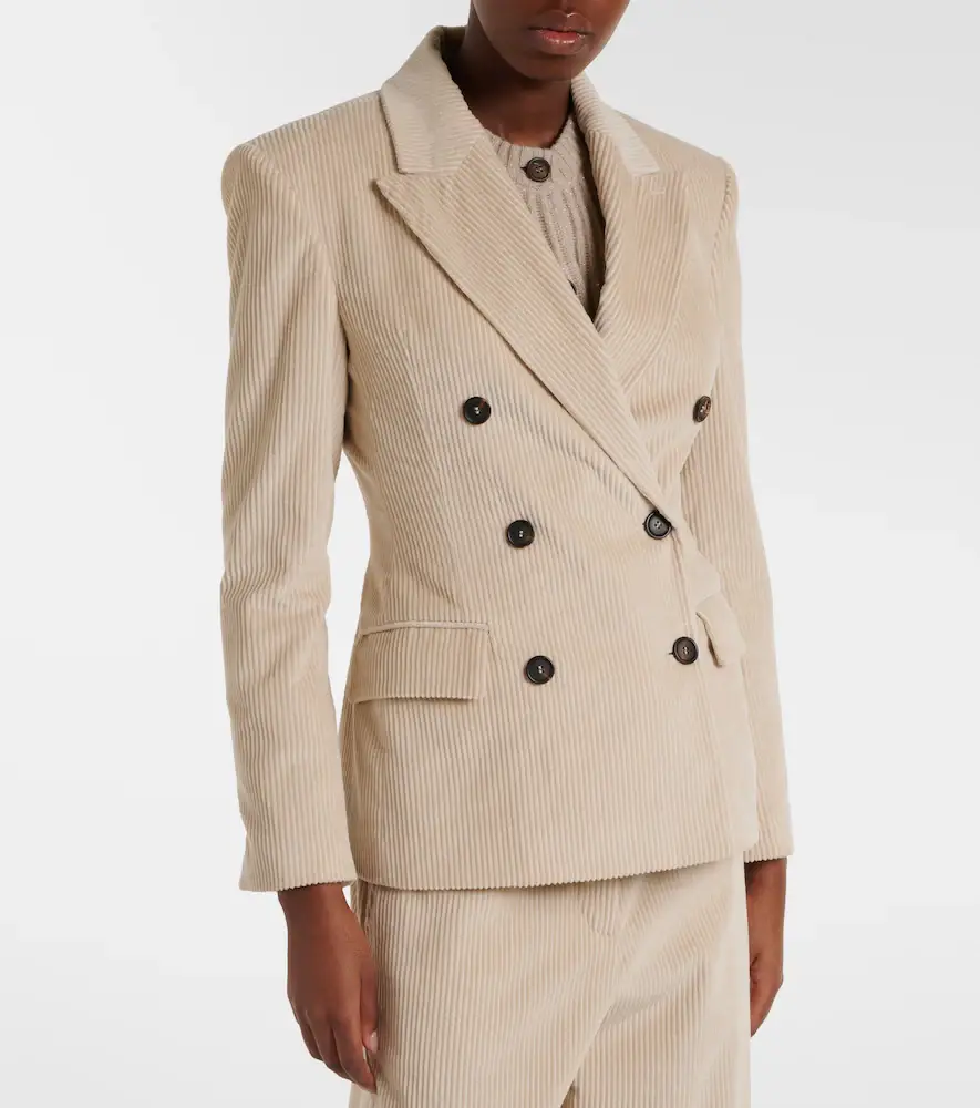 Brunello Cucinelli Cotton corduroy blazer | Thumbnail 6