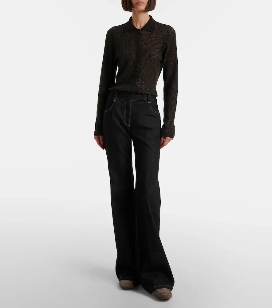 Brunello Cucinelli Monili flared jeans | Thumbnail 5
