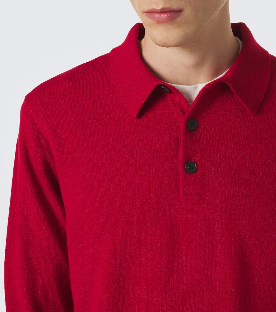 Sunspel Cashmere polo sweater | Thumbnail 5 Sunspel Cashmere polo sweater | Thumbnail 5