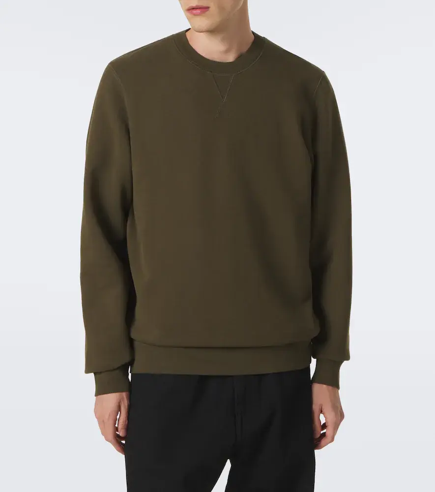 Sunspel Loopback cotton sweatshirt | Thumbnail 3