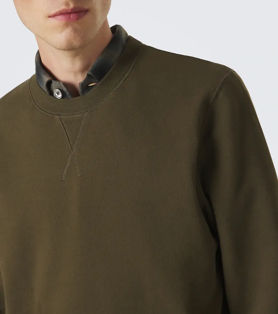 Sunspel Loopback cotton sweatshirt | Thumbnail 5