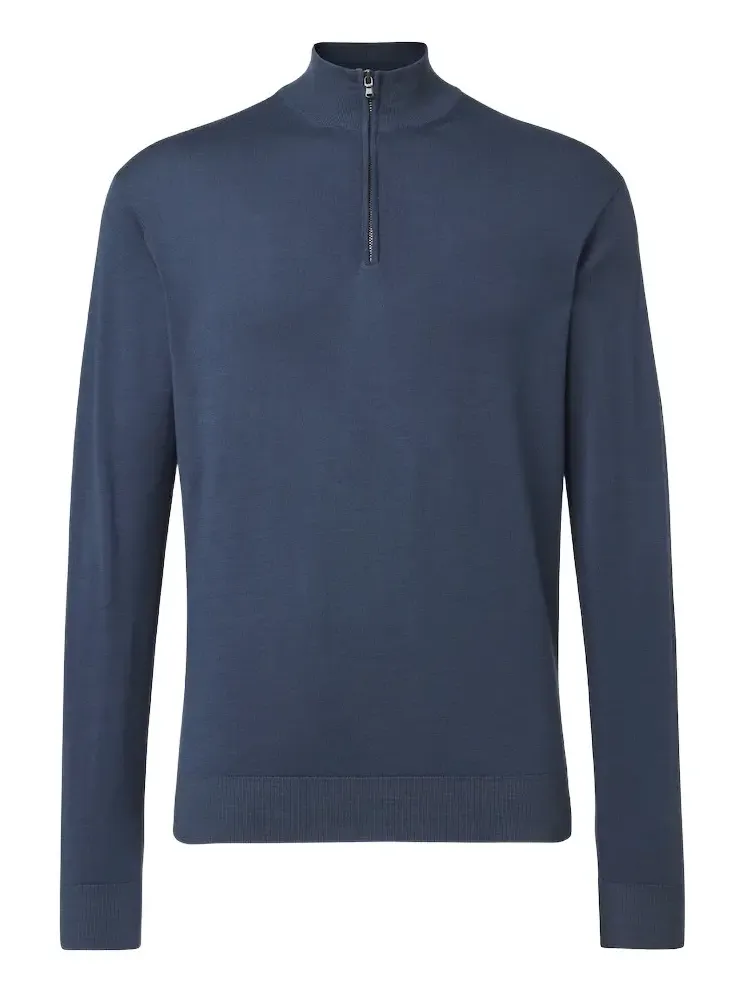 Wool half-zip sweater Wool half-zip sweater