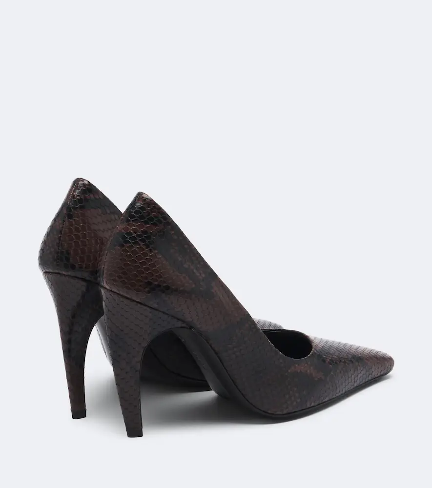 Jude Fame snake-effect leather pumps | Thumbnail 2 Jude Fame snake-effect leather pumps | Thumbnail 2