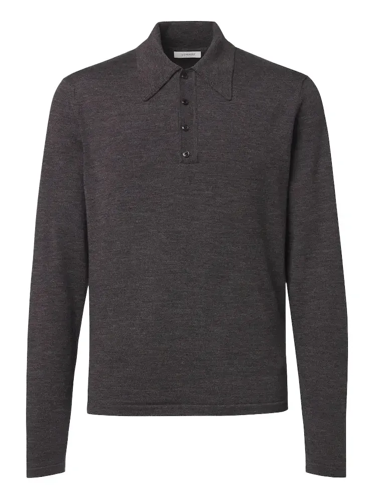 Wool polo sweater Wool polo sweater