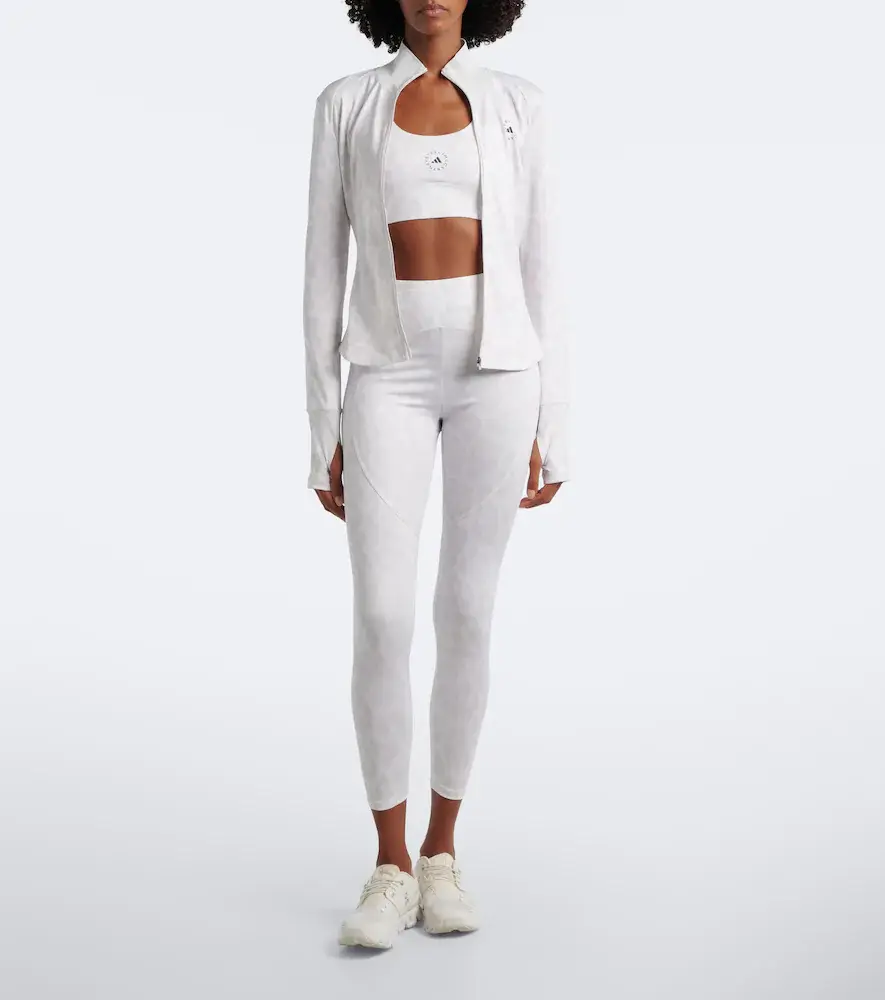 adidas by Stella McCartney Logo leopard-print leggings | Thumbnail 3 adidas by Stella McCartney Logo leopard-print leggings | Thumbnail 3
