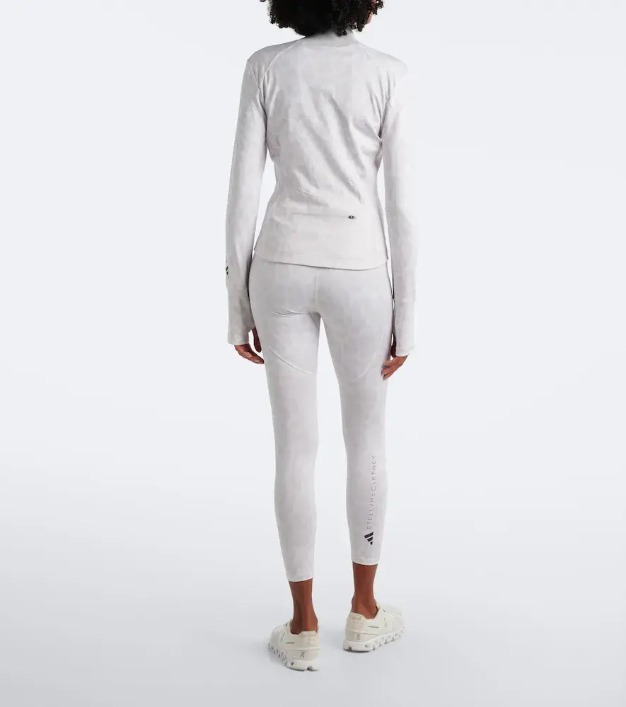 adidas by Stella McCartney Logo leopard-print leggings | Thumbnail 4 adidas by Stella McCartney Logo leopard-print leggings | Thumbnail 4
