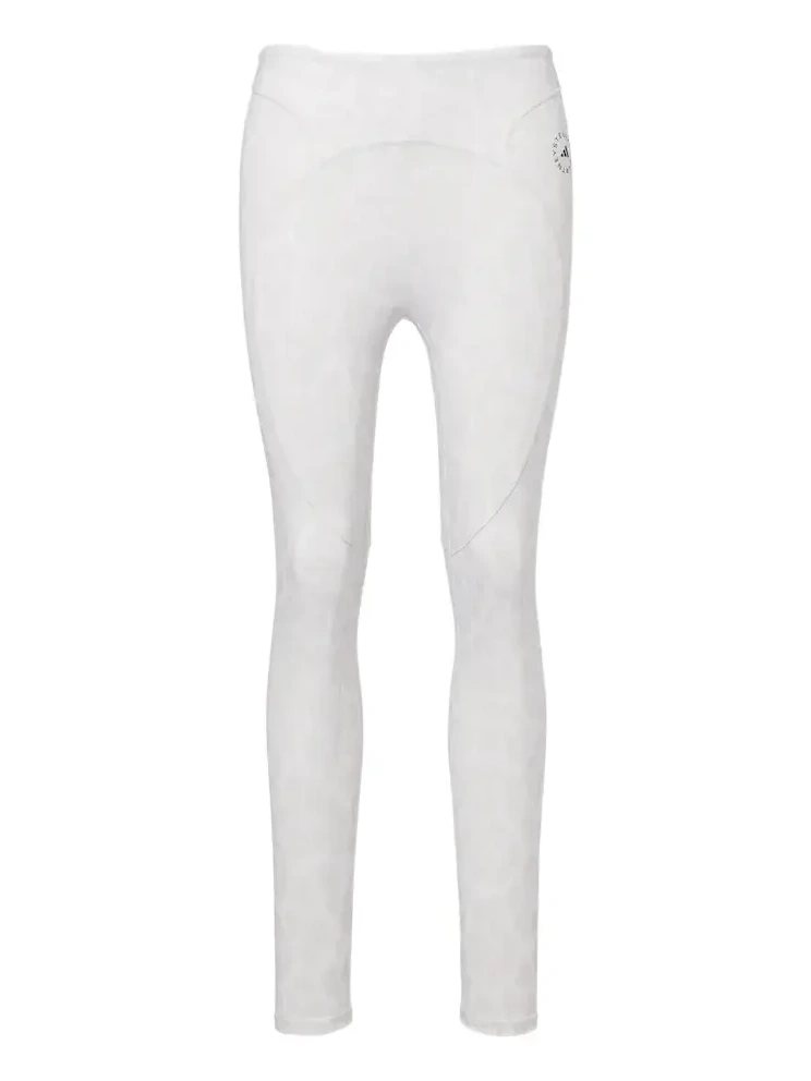 adidas by Stella McCartney Logo leopard-print leggings