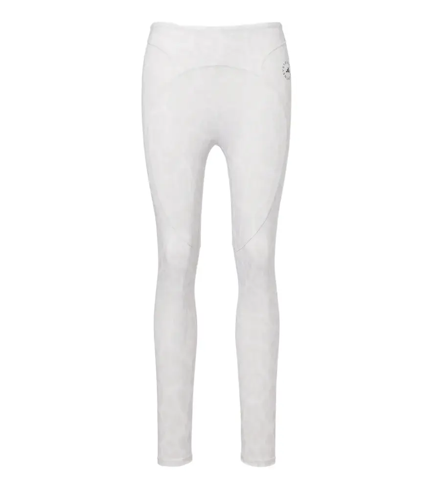 adidas by Stella McCartney Logo leopard-print leggings | Image 1 adidas by Stella McCartney Logo leopard-print leggings | Image 1