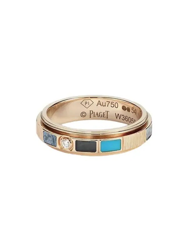 Possession Vibrant Palace 18kt rose gold ring with gemstones