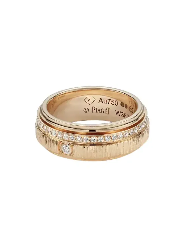 Possession Decor Palace 18kt rose gold ring with diamonds Possession Decor Palace 18kt rose gold ring with diamonds