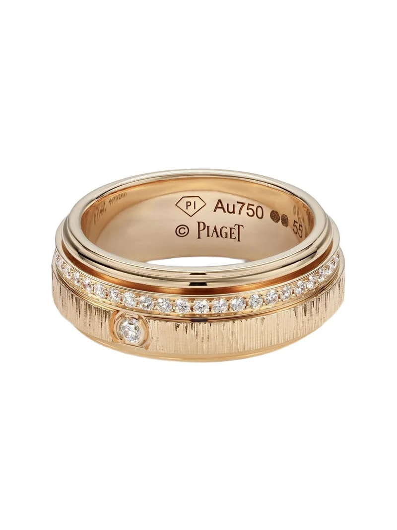 Piaget Possession Decor Palace 18kt rose gold ring with diamonds