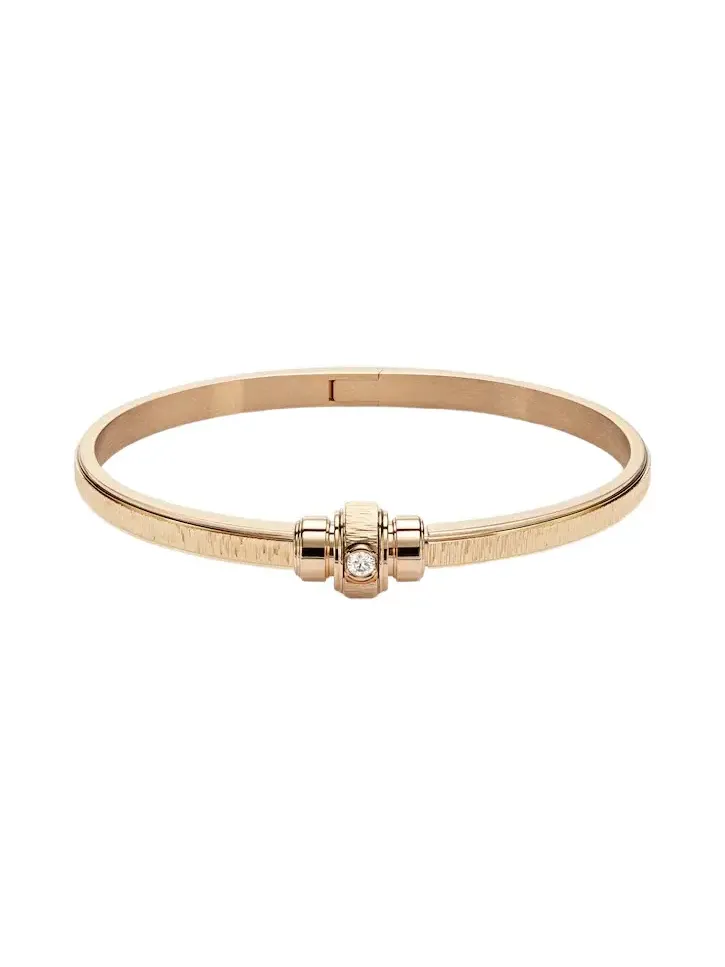 Possession Decor Palace 18kt rose gold bangle with diamond