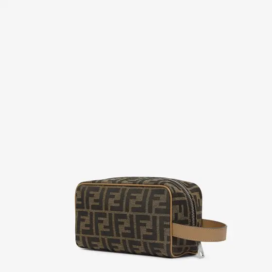 Fendi Small Ff Jacquard Toiletry Case | Thumbnail 2 Fendi Small Ff Jacquard Toiletry Case | Thumbnail 2