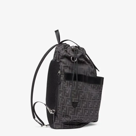 Fendi Strike Large FF Jacquard Fabric Backpack | Thumbnail 2 Fendi Strike Large FF Jacquard Fabric Backpack | Thumbnail 2