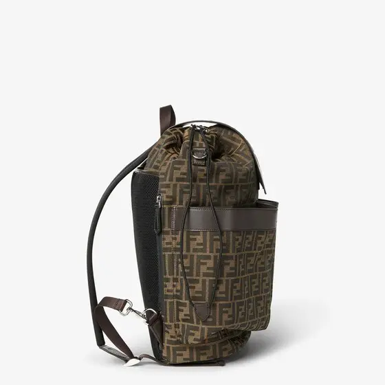Fendi Strike Large FF Jacquard Fabric Backpack | Thumbnail 2 Fendi Strike Large FF Jacquard Fabric Backpack | Thumbnail 2