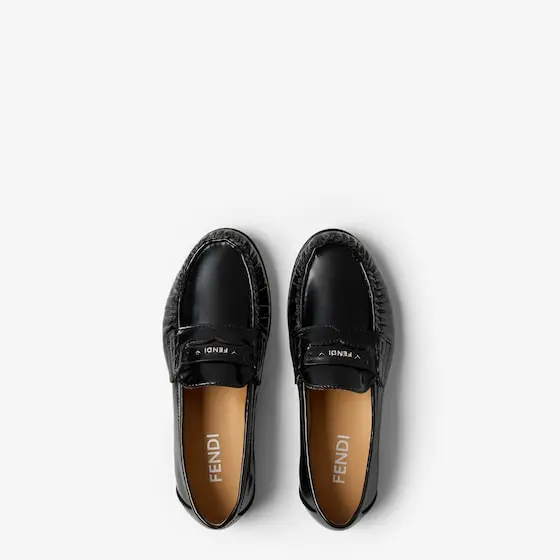 Fendi Loafers with a rounded toe and soft gathers running around | Thumbnail 4 Fendi Loafers with a rounded toe and soft gathers running around | Thumbnail 4