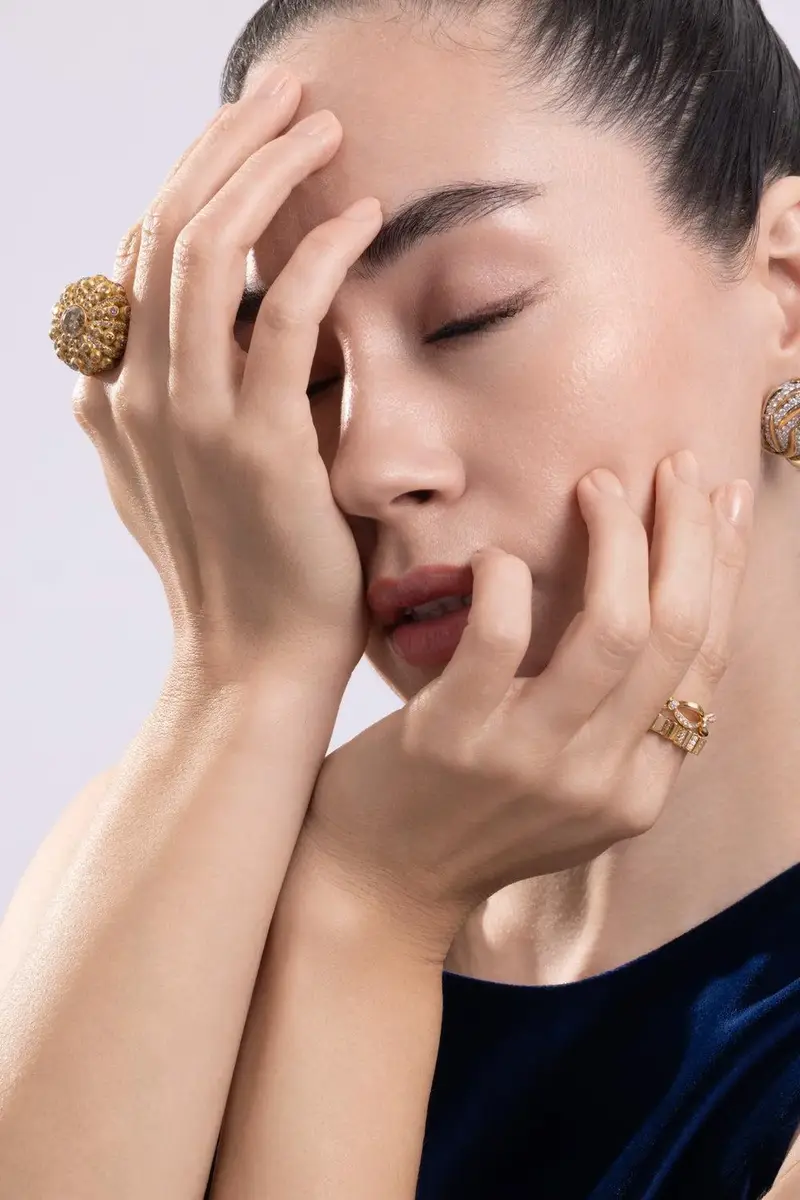 CICADA Brown Diamond Dome Ring | Thumbnail 4